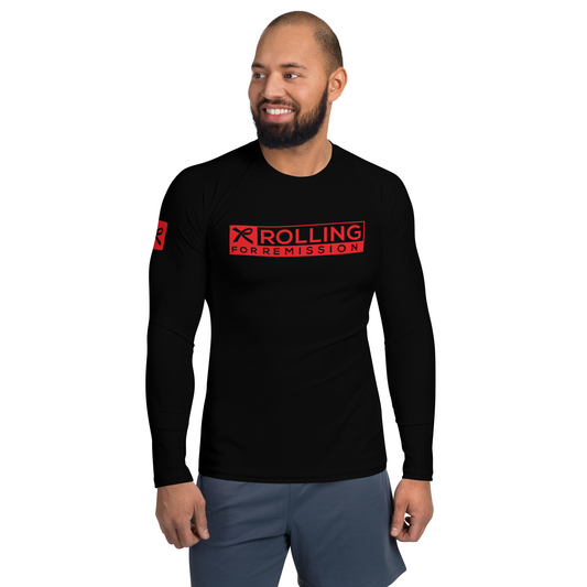 Rolling for Remission 'Unbreakable' Ranked Rashguard (Black)
