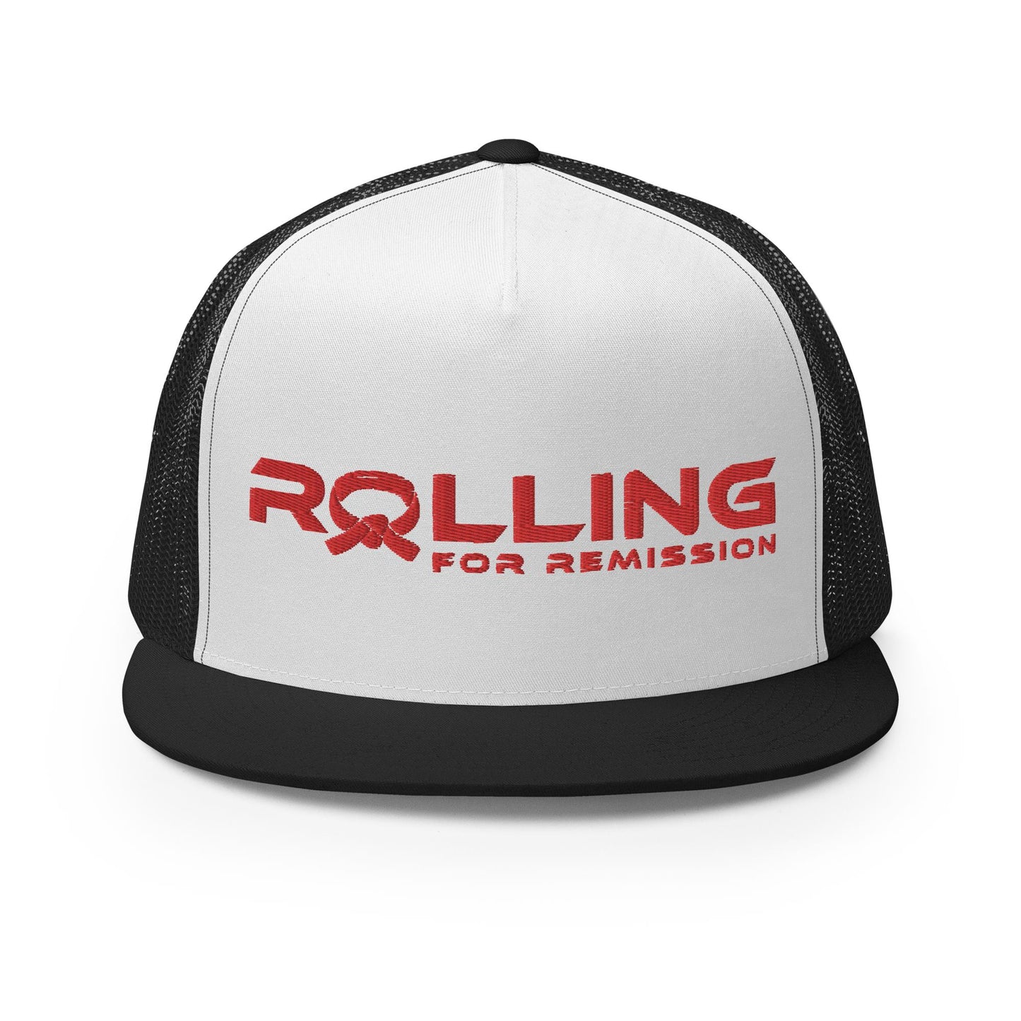 Rolling for Remission Classic Trucker Cap #3 (RED)