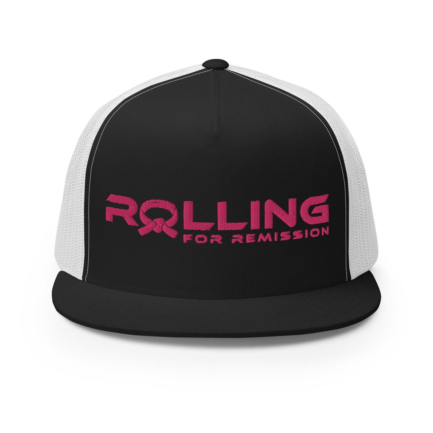 Rolling for Remission Classic Trucker Cap #3 (Pink)