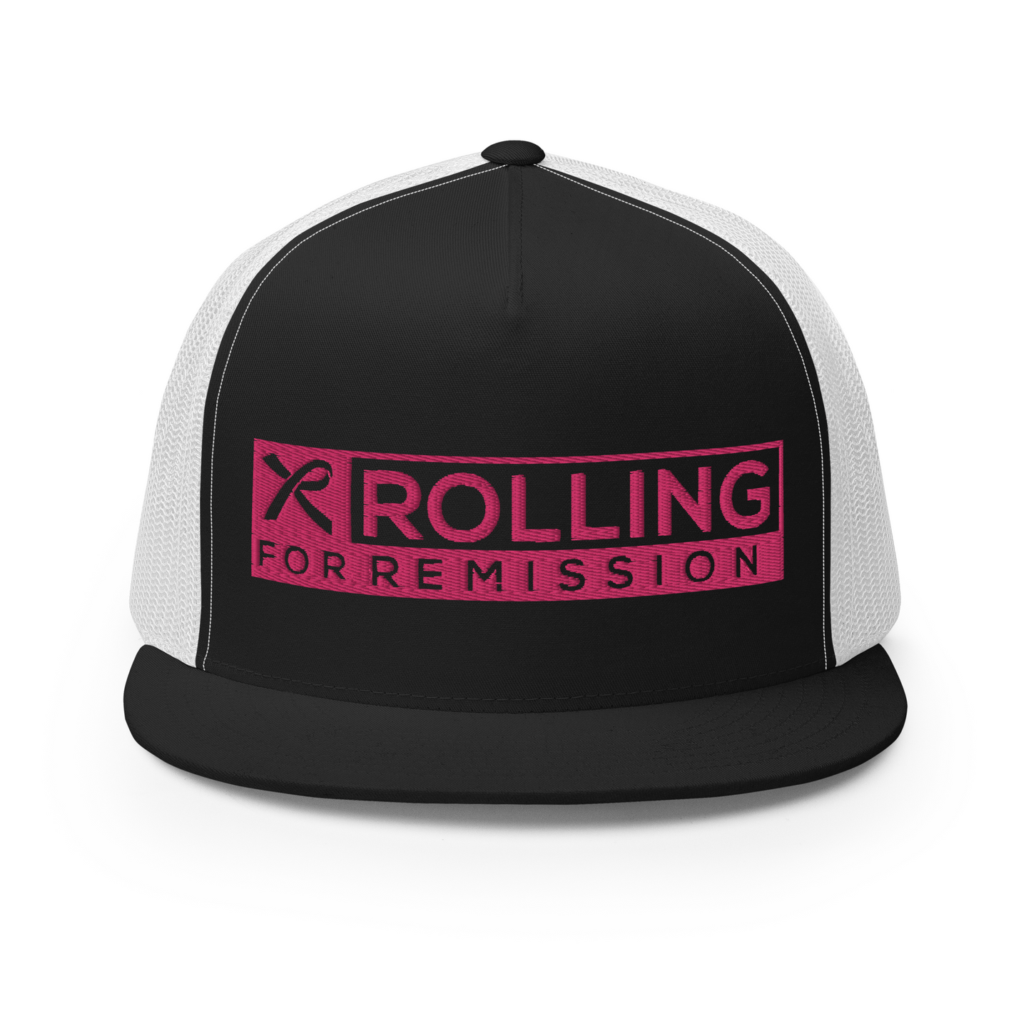 Rolling for Remission Classic Trucker Cap #2 (Pink)