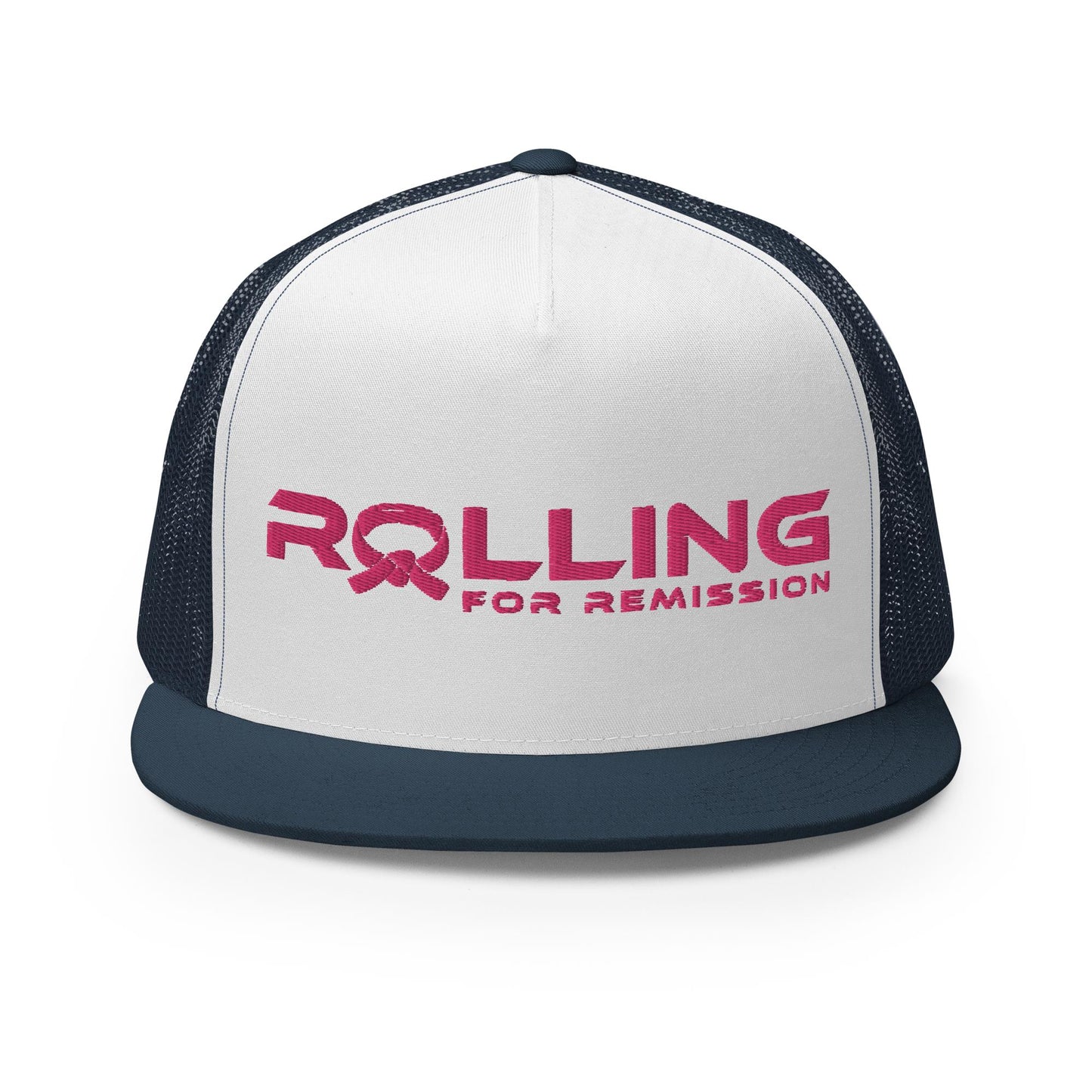 Rolling for Remission Classic Trucker Cap #3 (Pink)