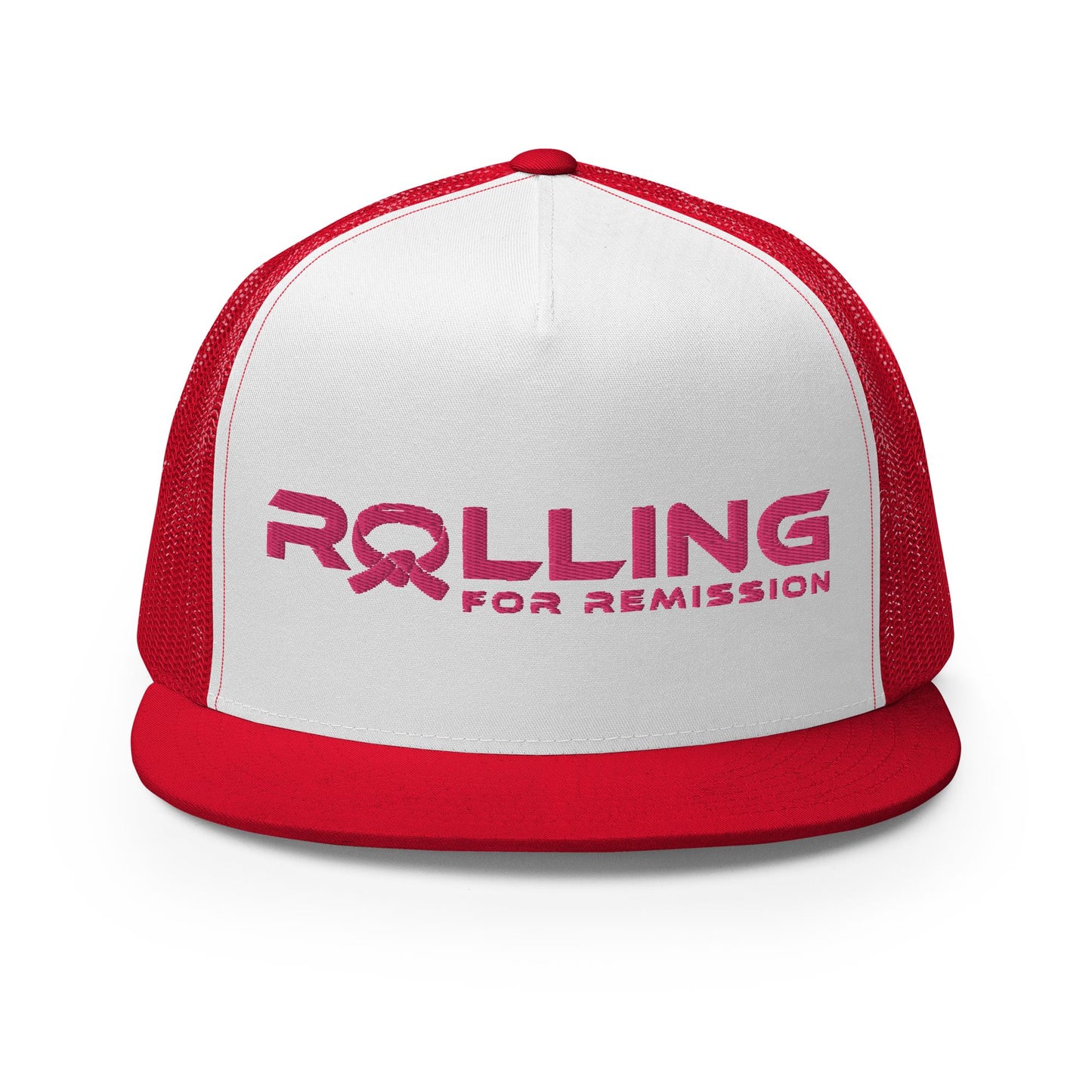 Rolling for Remission Classic Trucker Cap #3 (Pink)