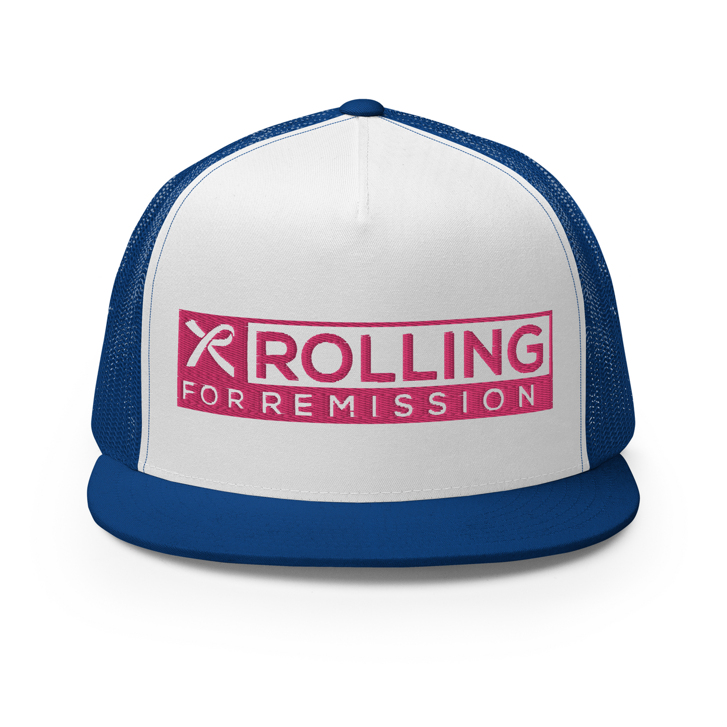 Rolling for Remission Classic Trucker Cap #2 (Pink)