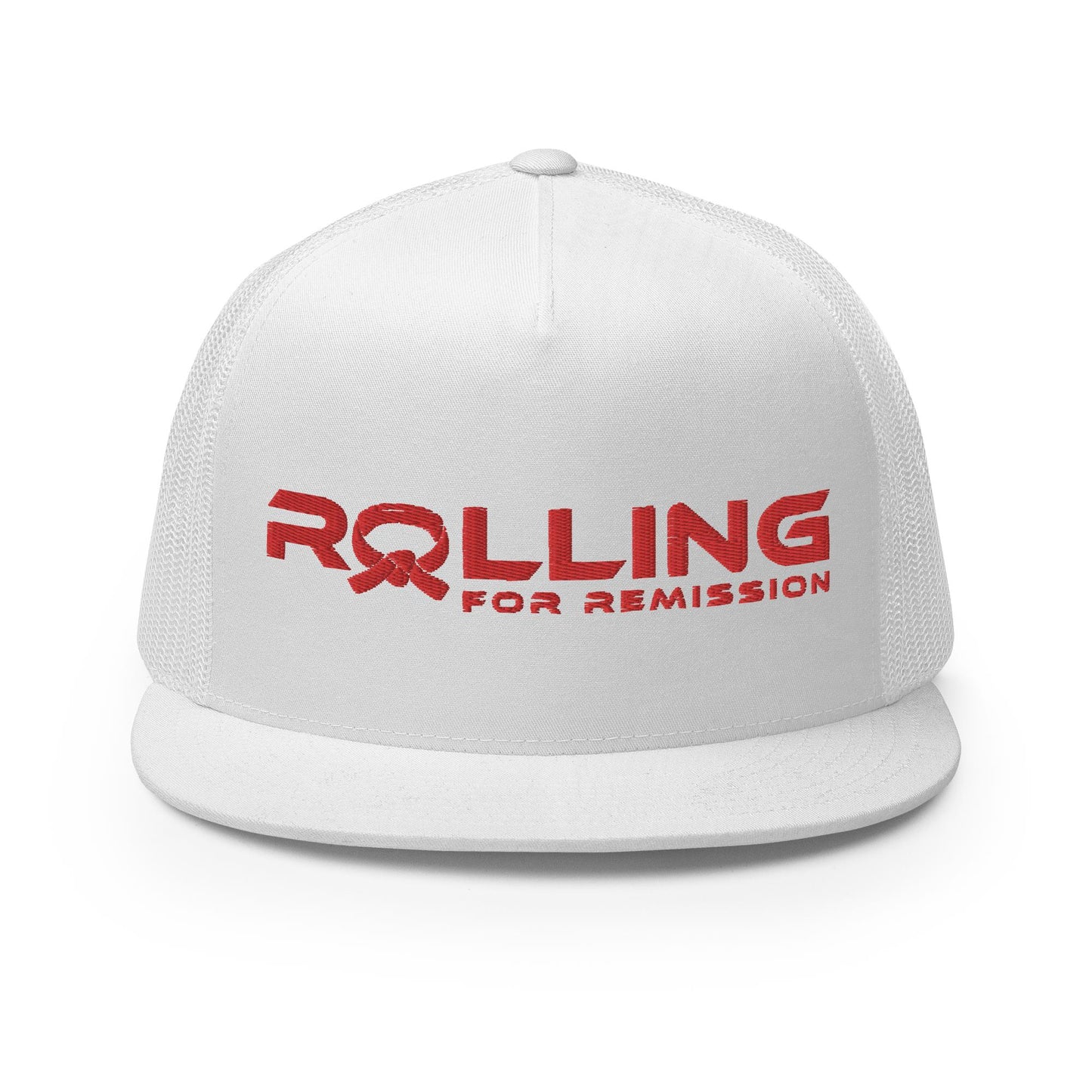 Rolling for Remission Classic Trucker Cap #3 (RED)