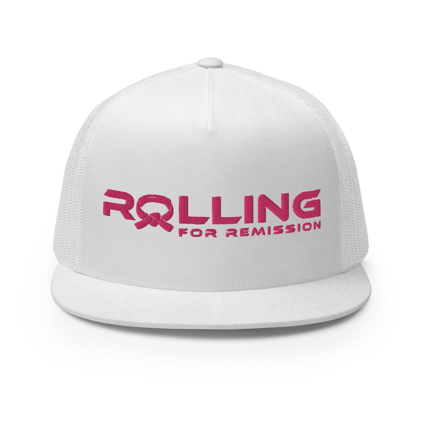 Rolling for Remission Classic Trucker Cap #3 (Pink)