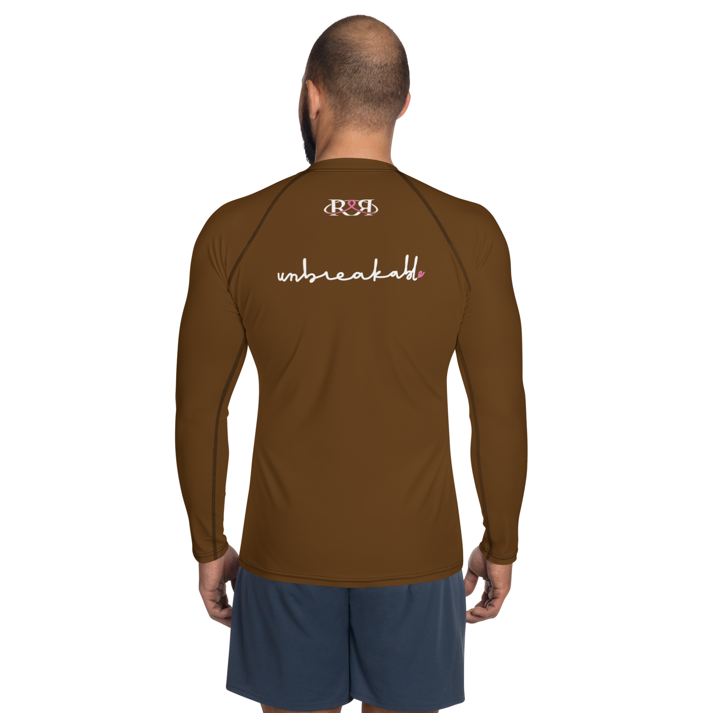 Rolling for Remission 'Unbreakable' Ranked Rashguard (Brown)